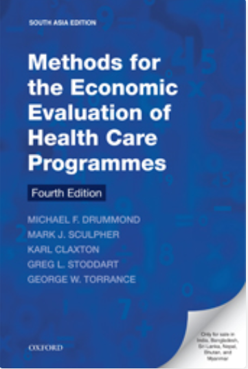 Methods for the Economic Evaluation of Health Care Programmes ( PCI Recommended BP409 )
